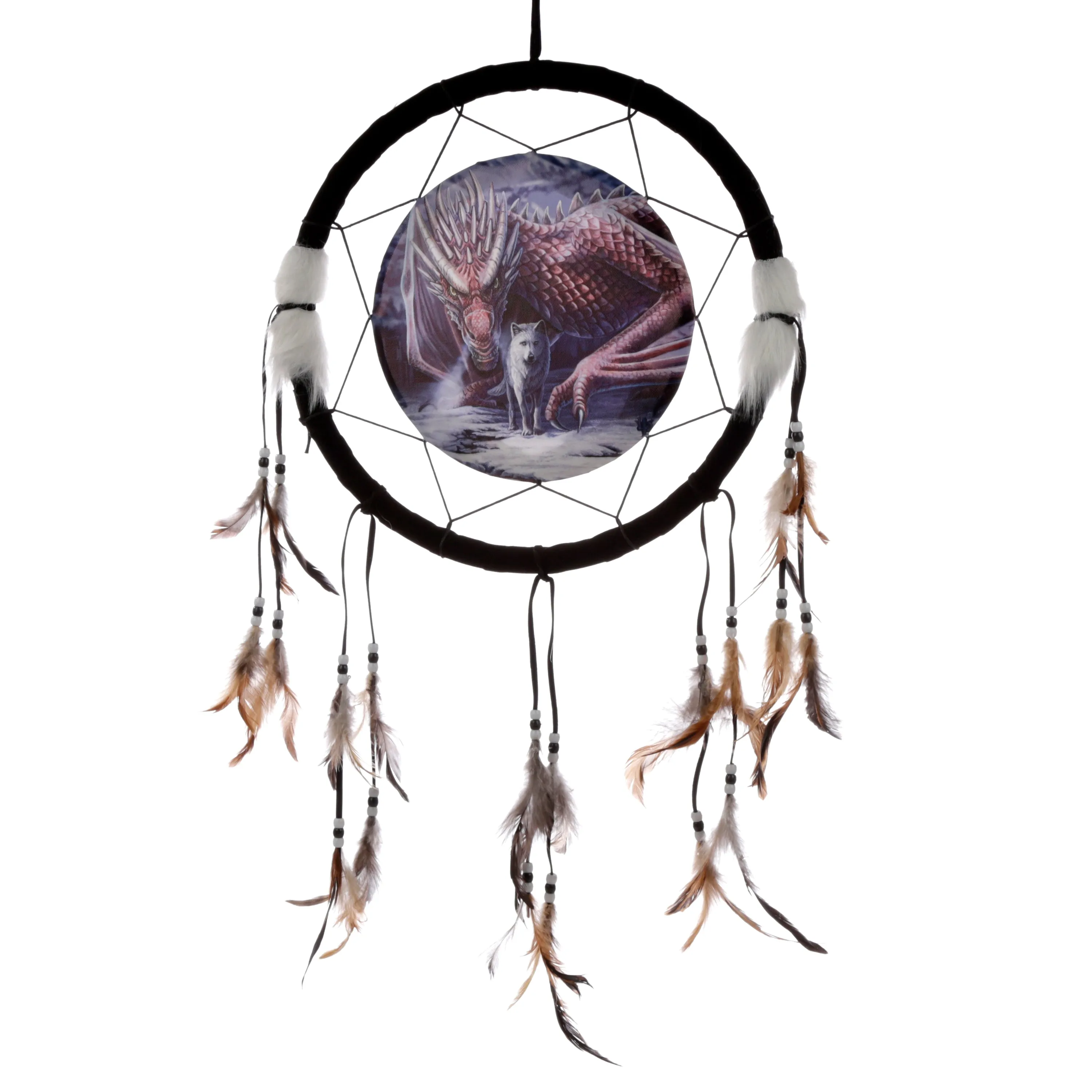 Dreamcatcher (Medium) - Lisa Parker Alliance Dragon & Wolf