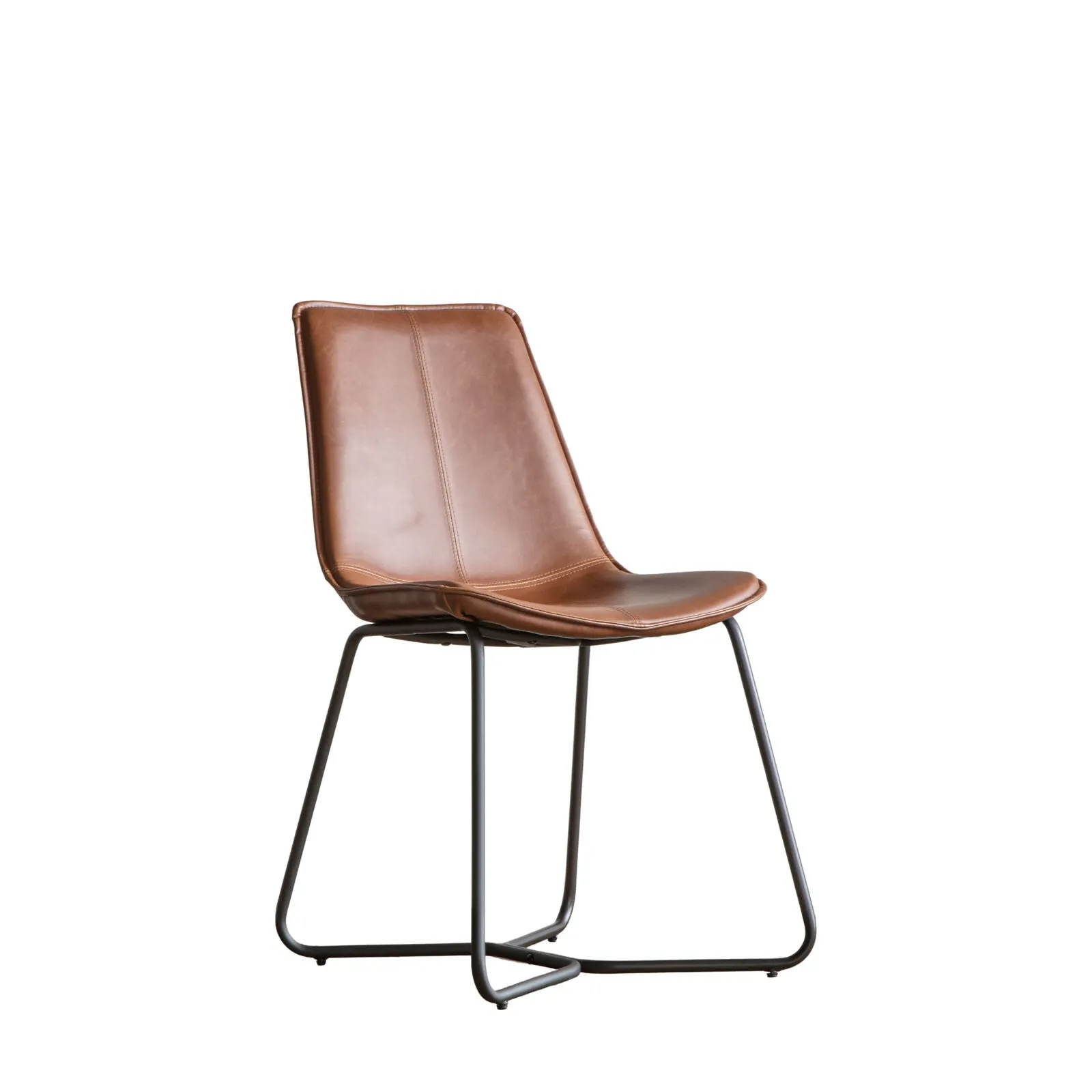 EALING Brown Dining Chair 2 Pack