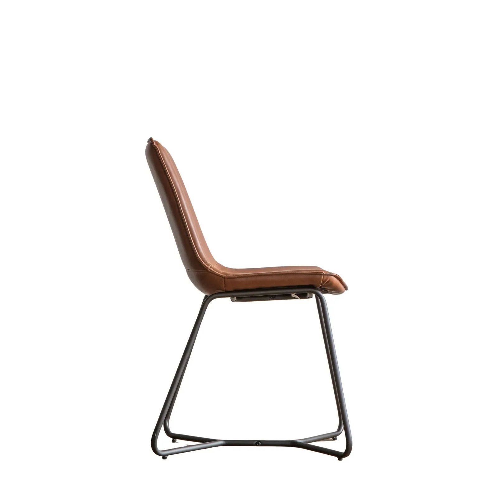 EALING Brown Dining Chair 2 Pack