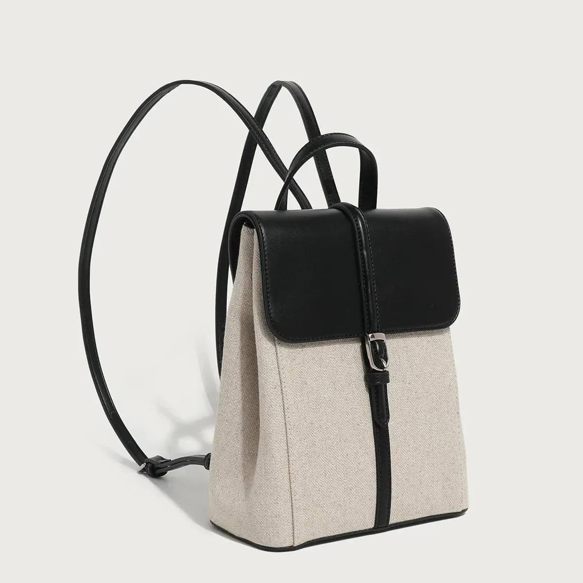 Ella | Preppy Canvas Backpack for Ladies - Stylish & Durable