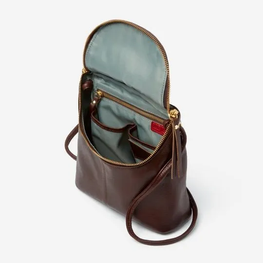 Emry Small Crossbody | Burnished Metal