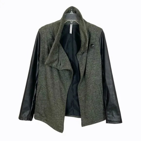FABLETICS ‘Milano’ Coat Mixed Media Black Large