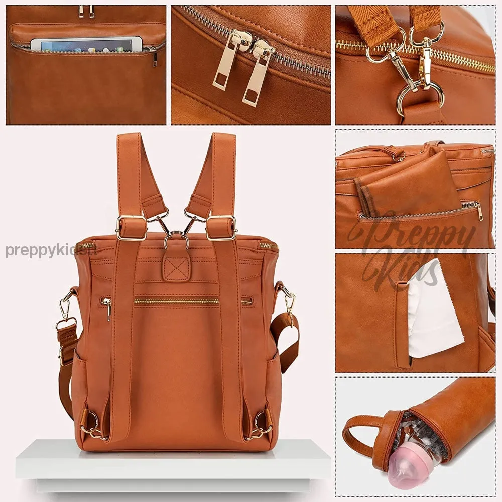 Fashion Leather Baby Bag