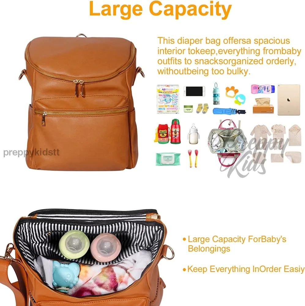 Fashion Leather Baby Bag