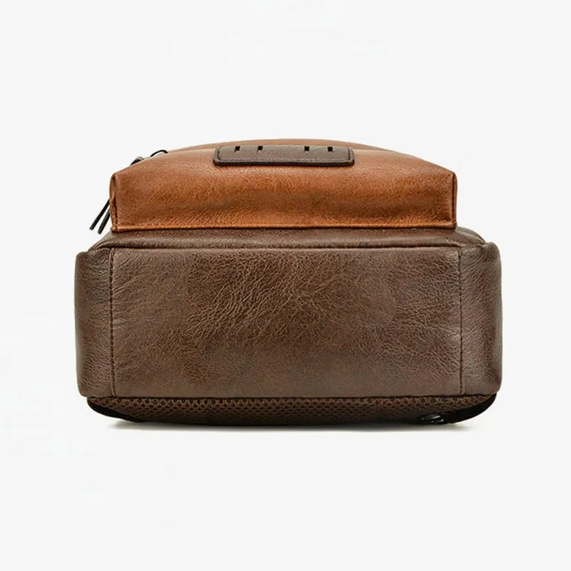 Fashion Sling Men Business Large Capacity Chest Bag