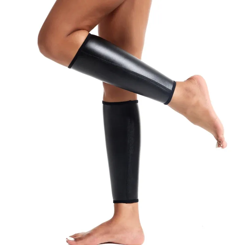 Faux Leather Leg Slimmer