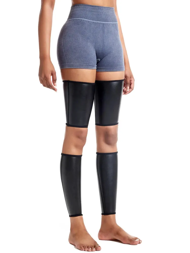 Faux Leather Leg Slimmer