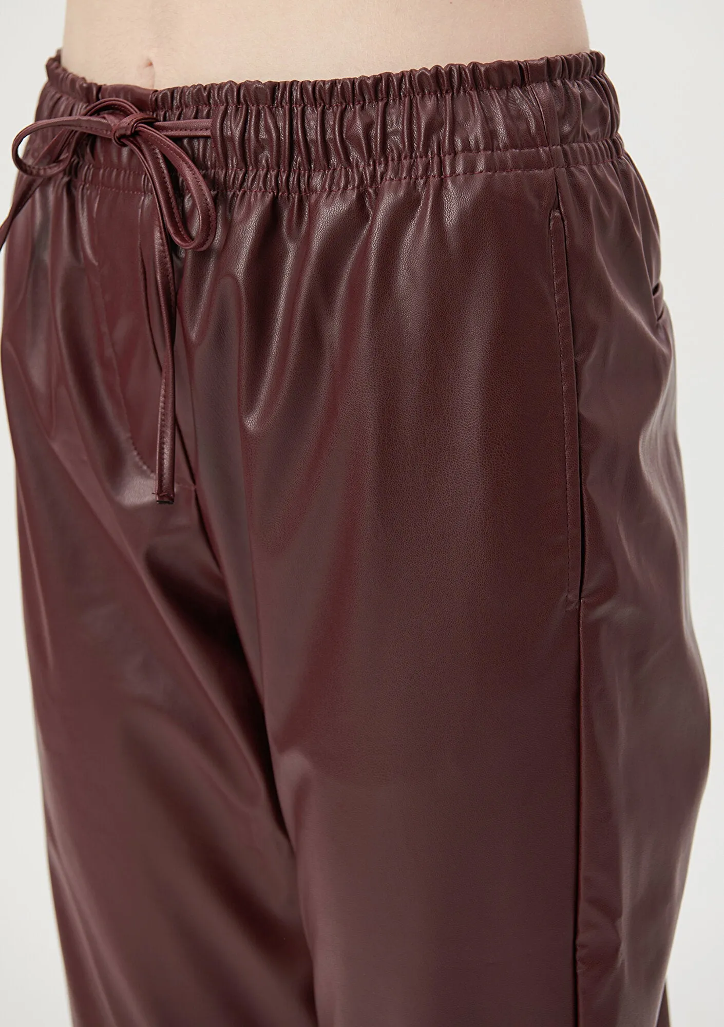 Faux Leather Pants