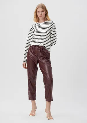 Faux Leather Pants