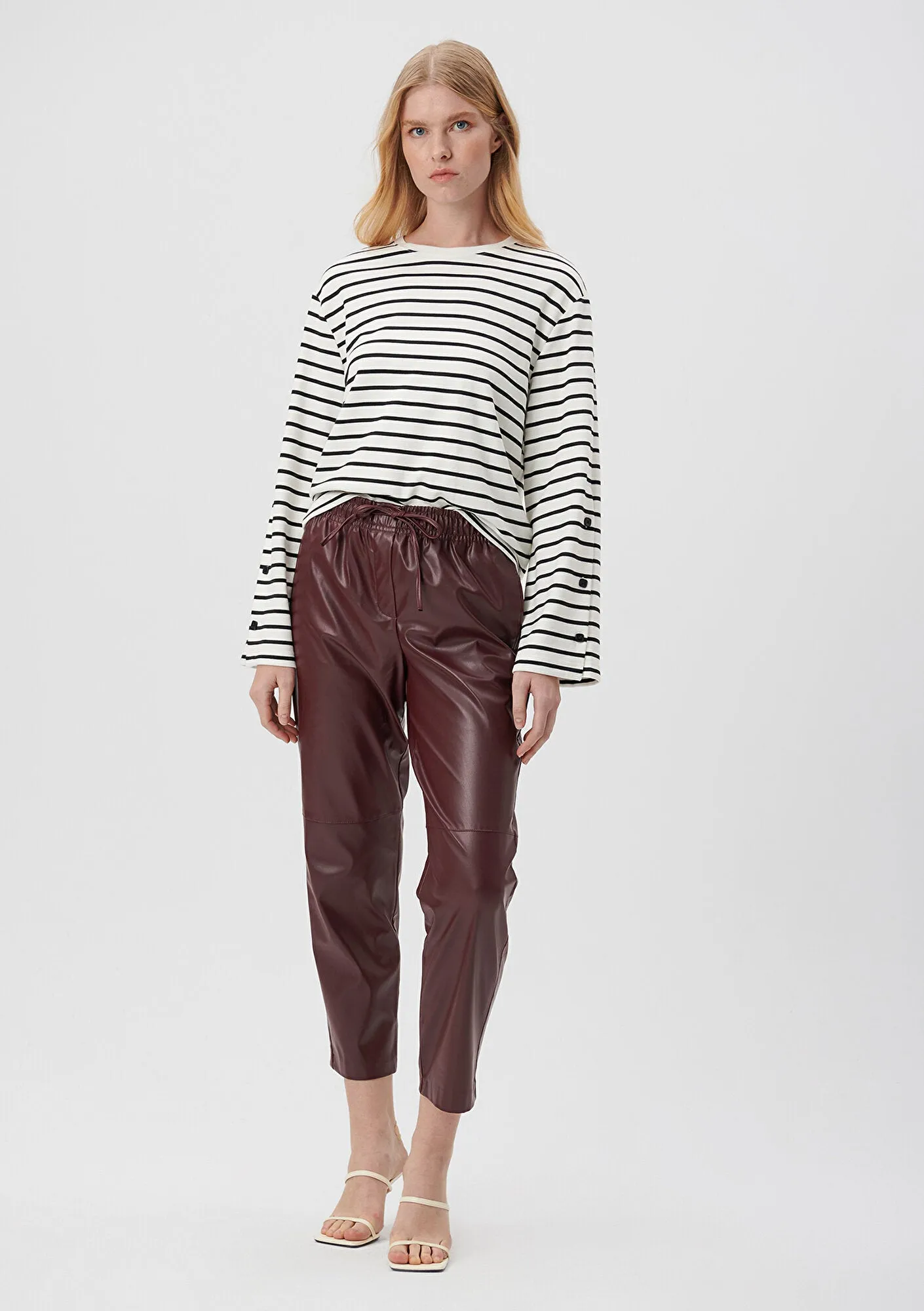 Faux Leather Pants