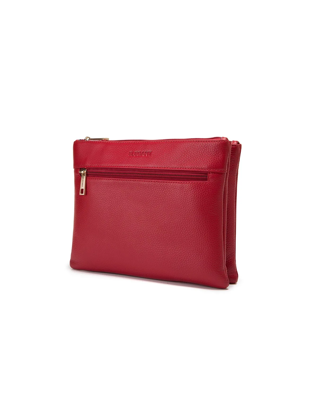 FLYNN LEATHER CROSS BODY BAG-E1-0832-FIRE