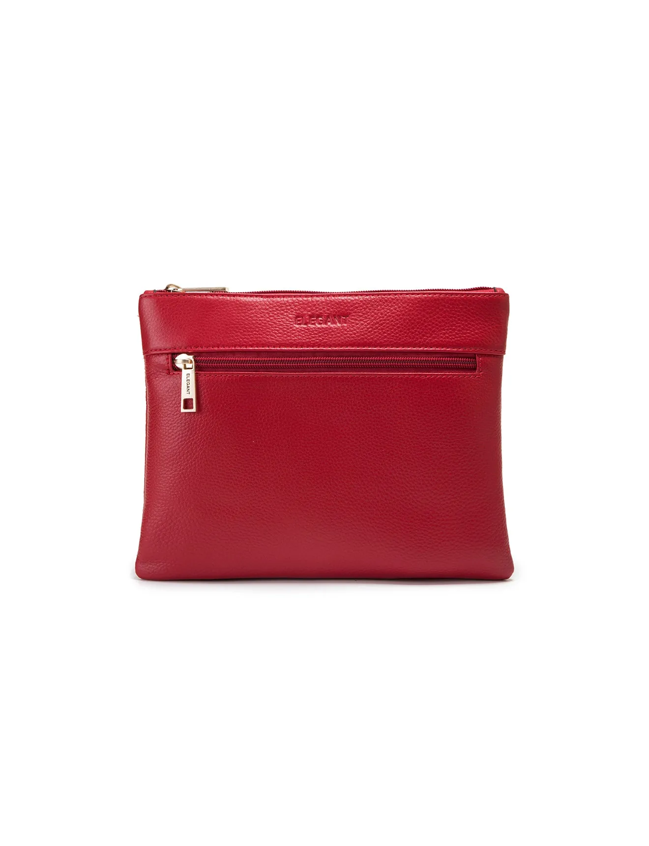 FLYNN LEATHER CROSS BODY BAG-E1-0832-FIRE