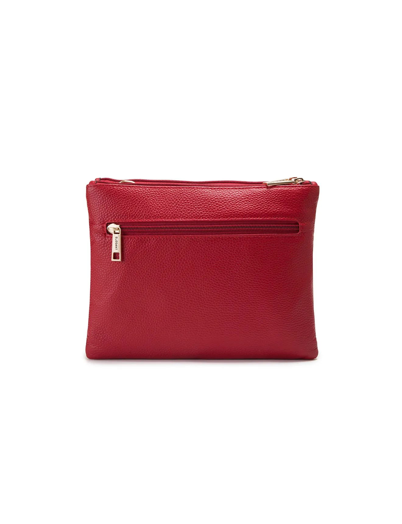 FLYNN LEATHER CROSS BODY BAG-E1-0832-FIRE