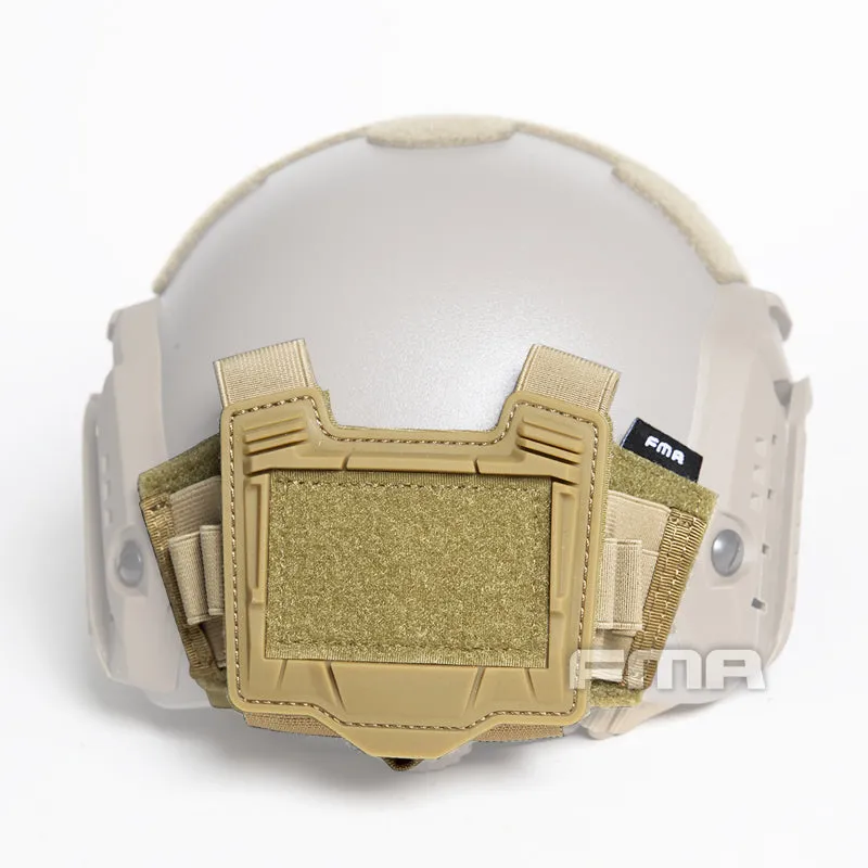 FMA Helmet Pouch for NVG Battery Box / Counterweight, Velcro - Tan
