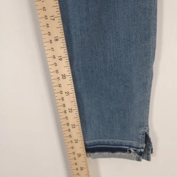 FRAME BRENTON RIDGE USA 🇺🇸 Made Le Skinny de Jeanne Crop Jeans Size 24