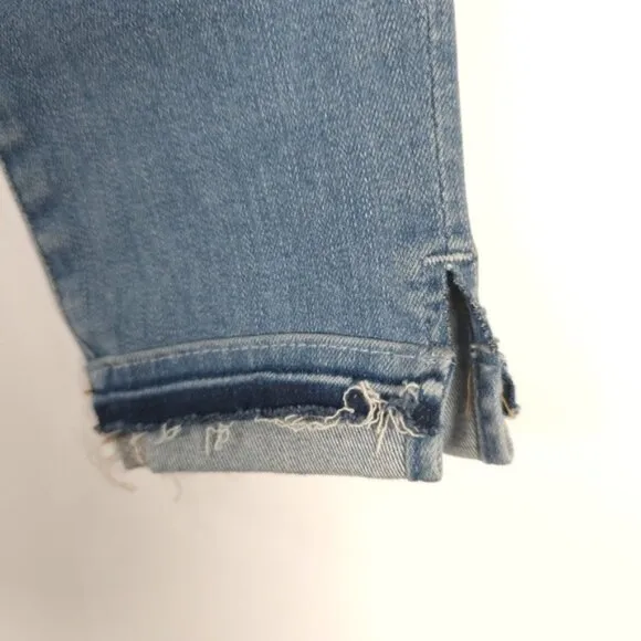 FRAME BRENTON RIDGE USA 🇺🇸 Made Le Skinny de Jeanne Crop Jeans Size 24