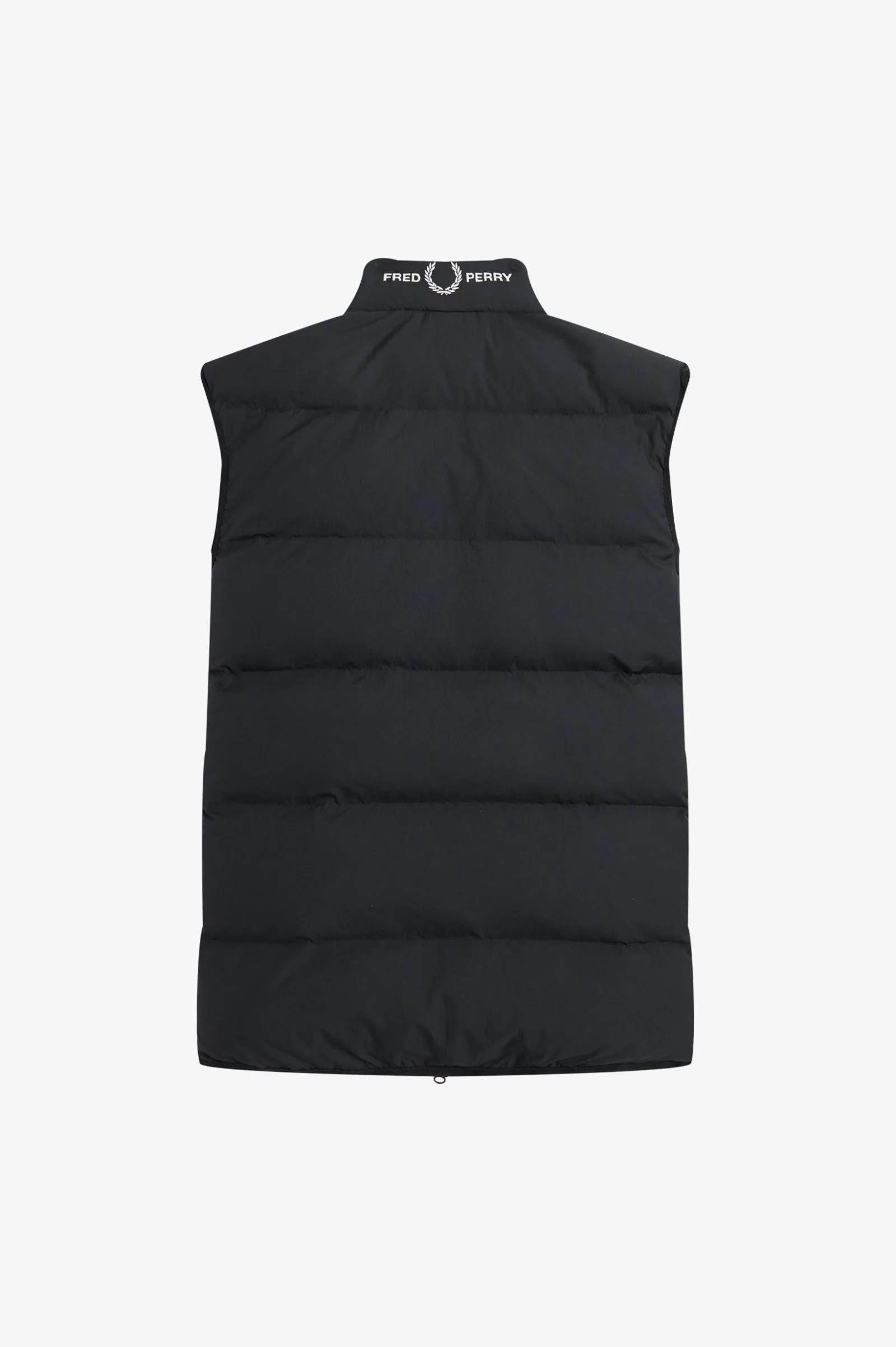 Fred Perry J4566 Insulated Gilet Black