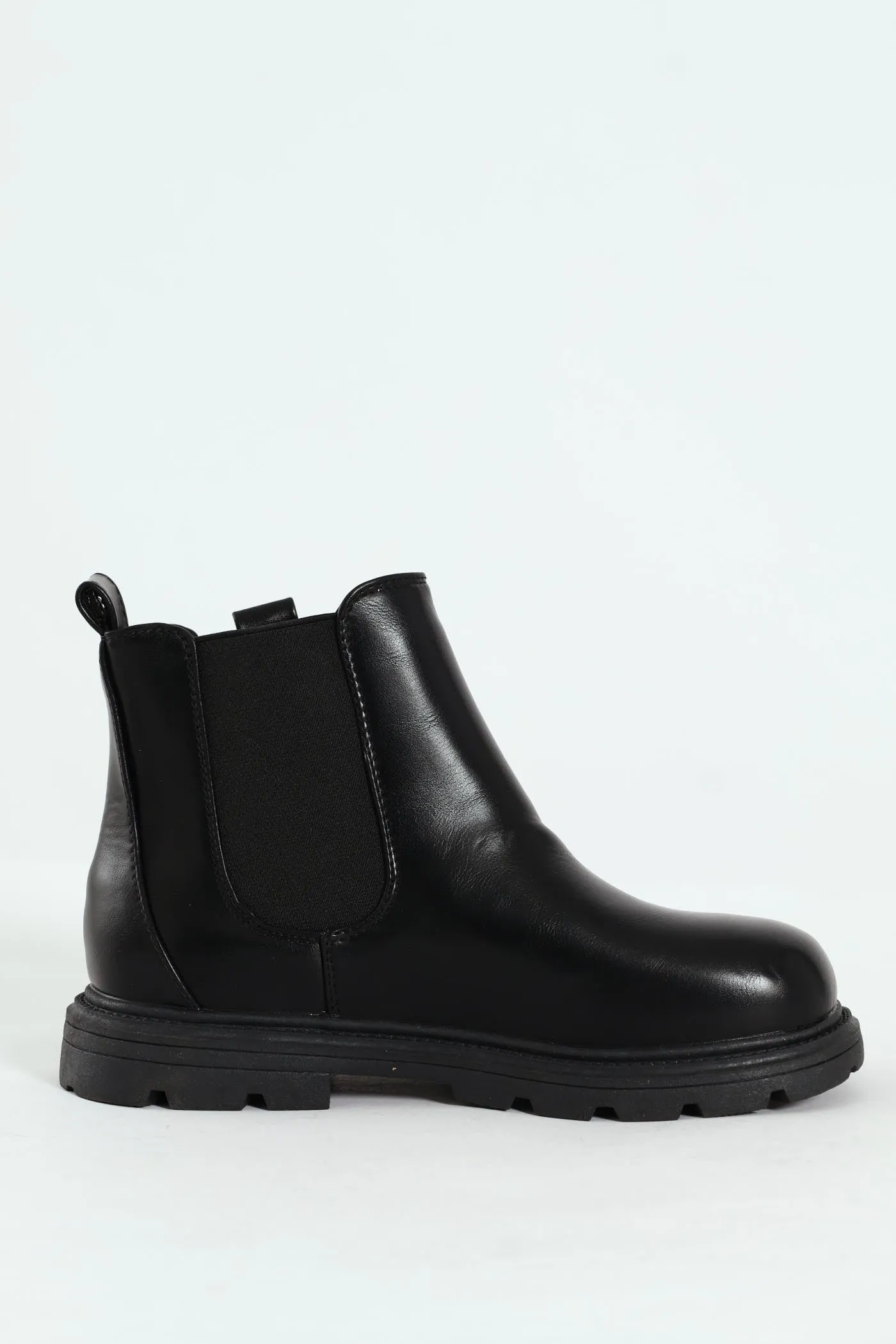 Girls Chelsea Boot - Black