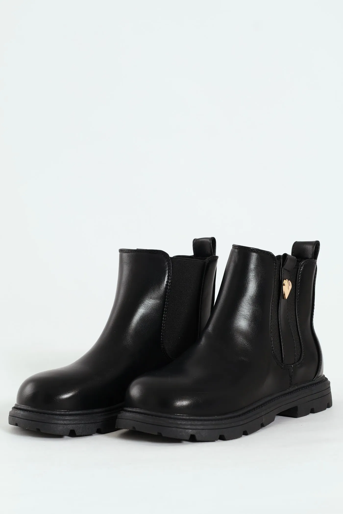 Girls Chelsea Boot - Black