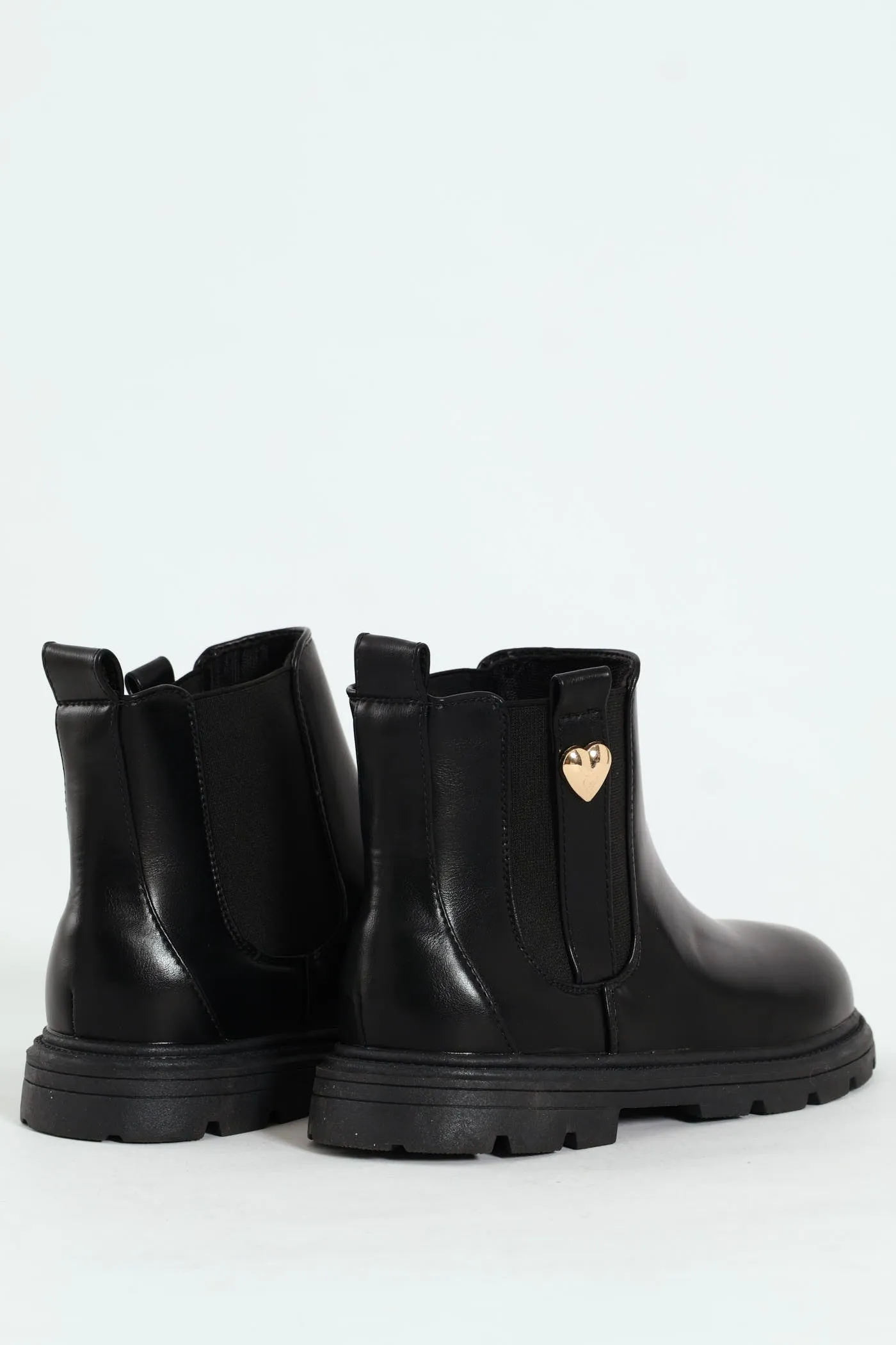 Girls Chelsea Boot - Black