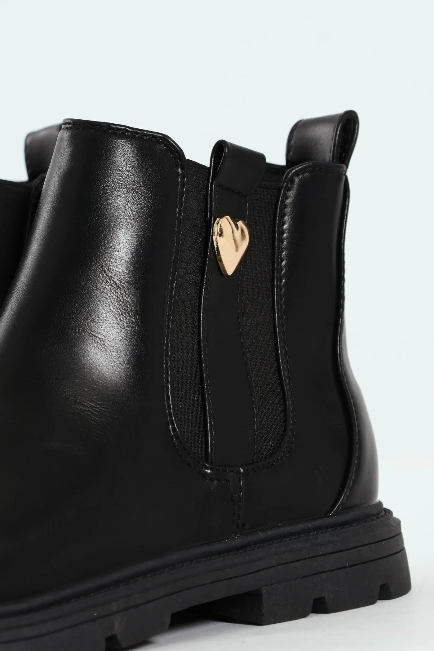 Girls Chelsea Boot - Black