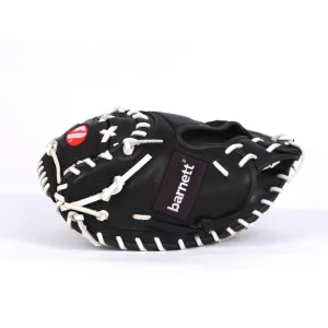 GL-201 Competition catcher baseball glove, genuine leather, adult 31, Black