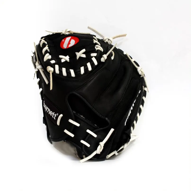 GL-203 adult catcher baseball glove, leather, 33", brown