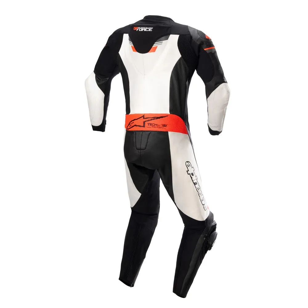 GP Force Chaser 1Piece Suit Black/White/Red Fluoro 54