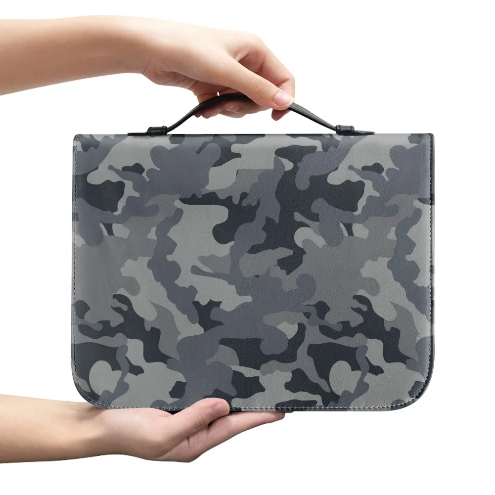 Grey Camo Journal / Bible Cover- Preorder - Closing 7/18 - ETA Mid August
