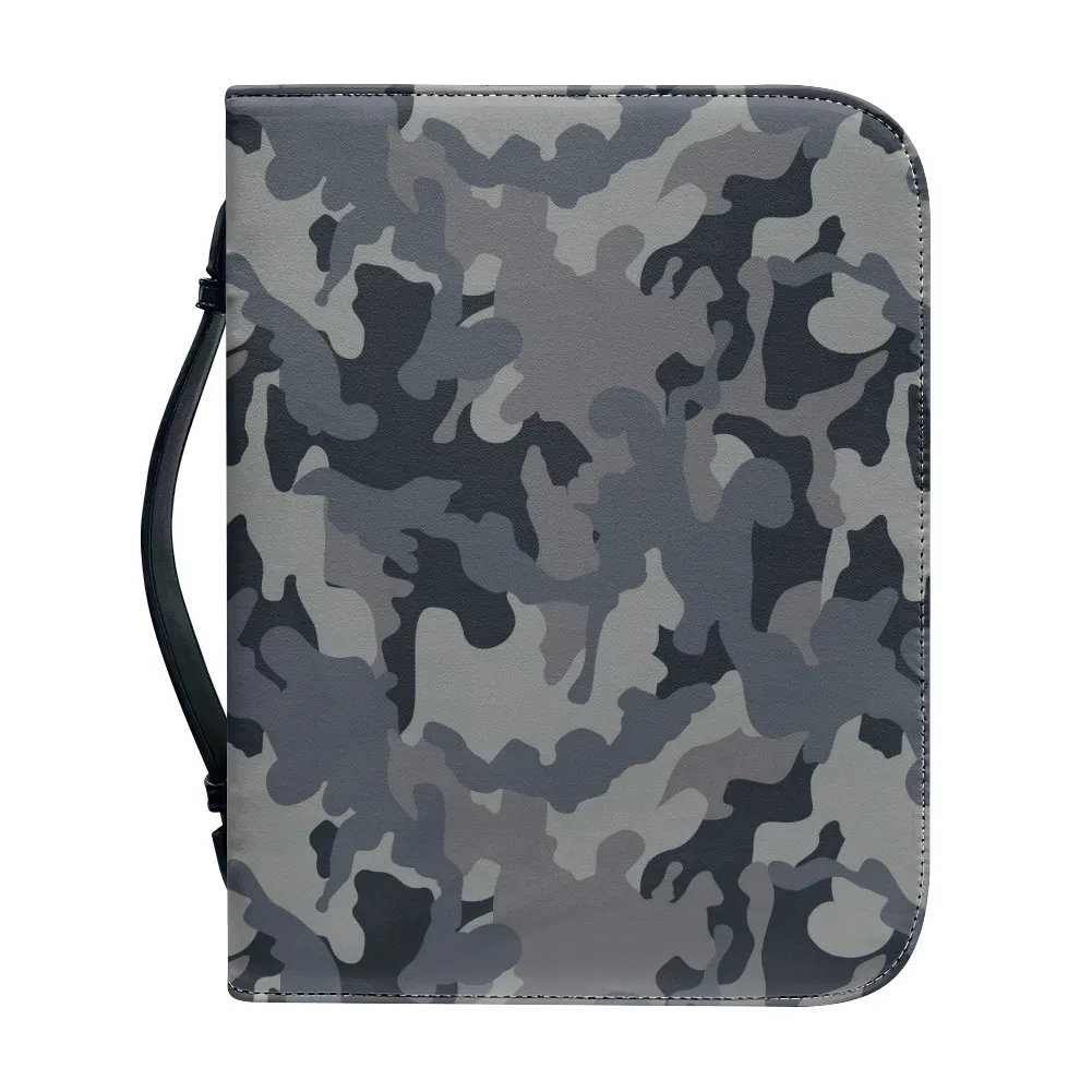 Grey Camo Journal / Bible Cover- Preorder - Closing 7/18 - ETA Mid August