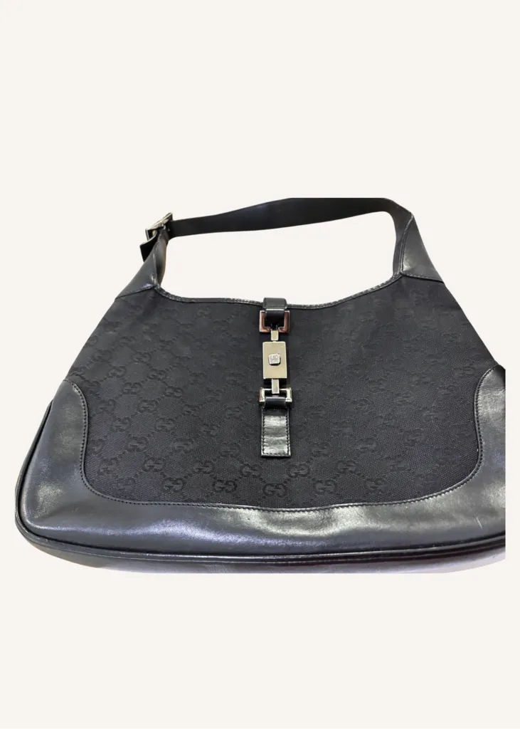 Gucci Monogram Canvas Jackie Bag