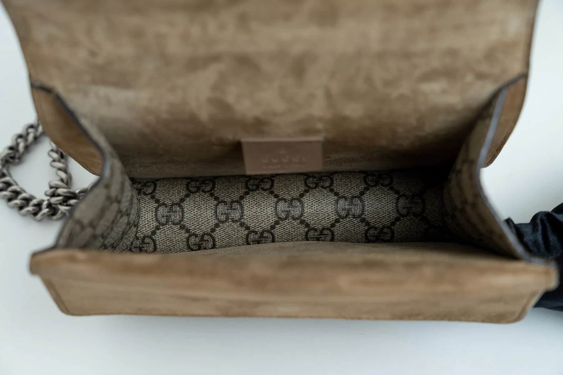 Gucci "Dionysus" Bag in Monogram Coated Canvas