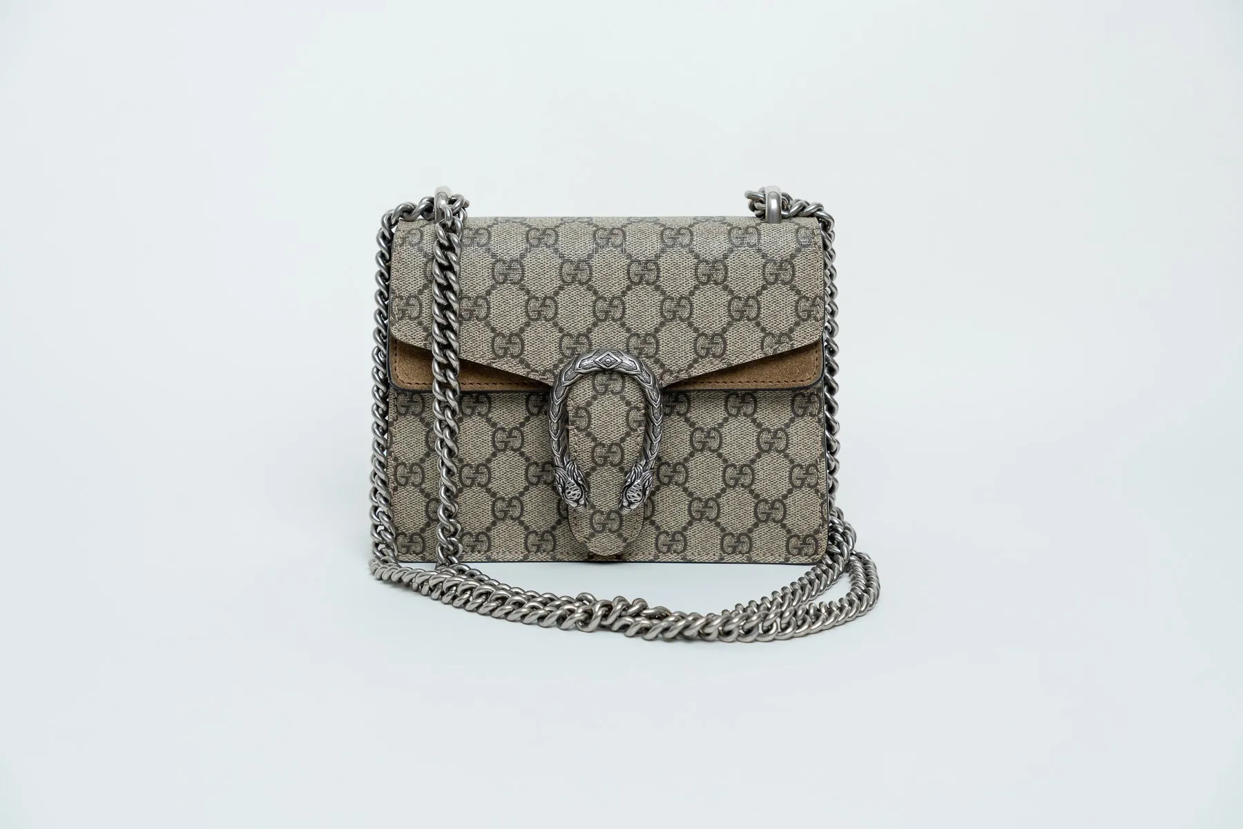 Gucci "Dionysus" Bag in Monogram Coated Canvas