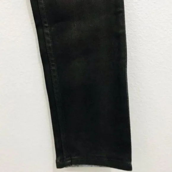 HABITUAL Denim Faux Leather Coated Skinny‎ Jeans, 28 - NWT