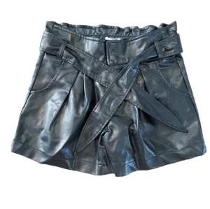 Habitual Sawyer Faux Leather Shorts
