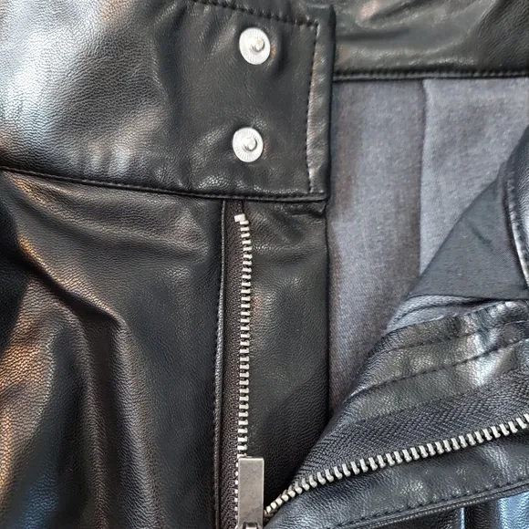 Habitual Sawyer Faux Leather Shorts
