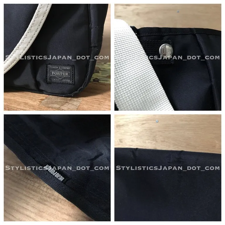 Head Porter Shati Shoulder Bag Black