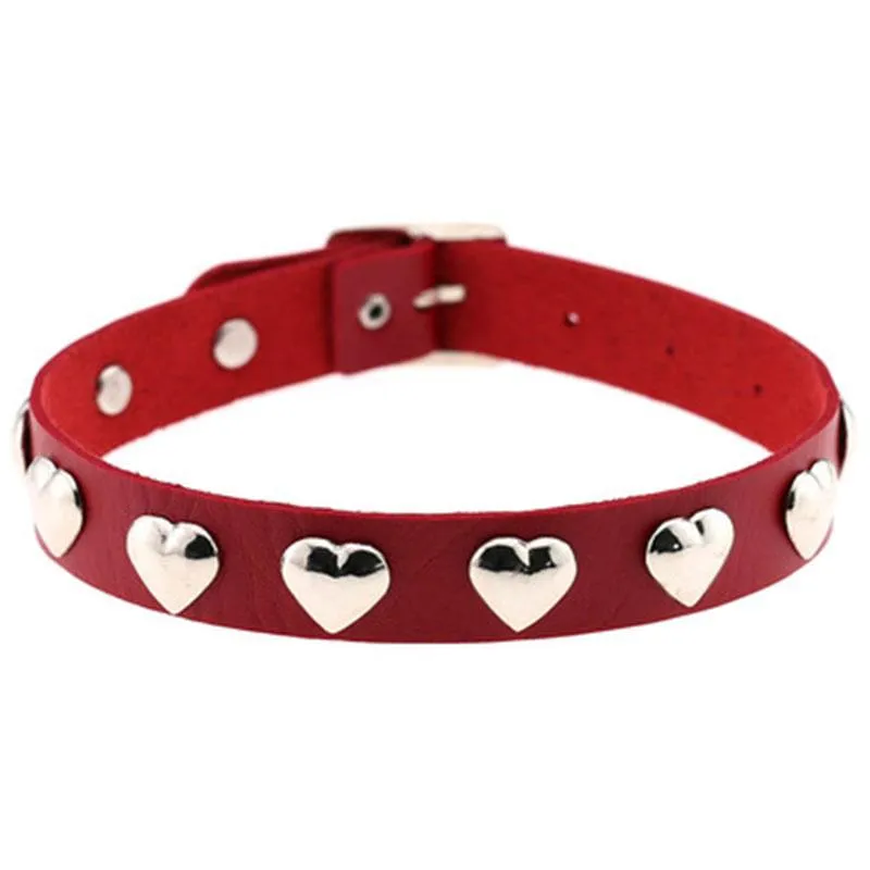 Hearts Buckle Collar SD01346