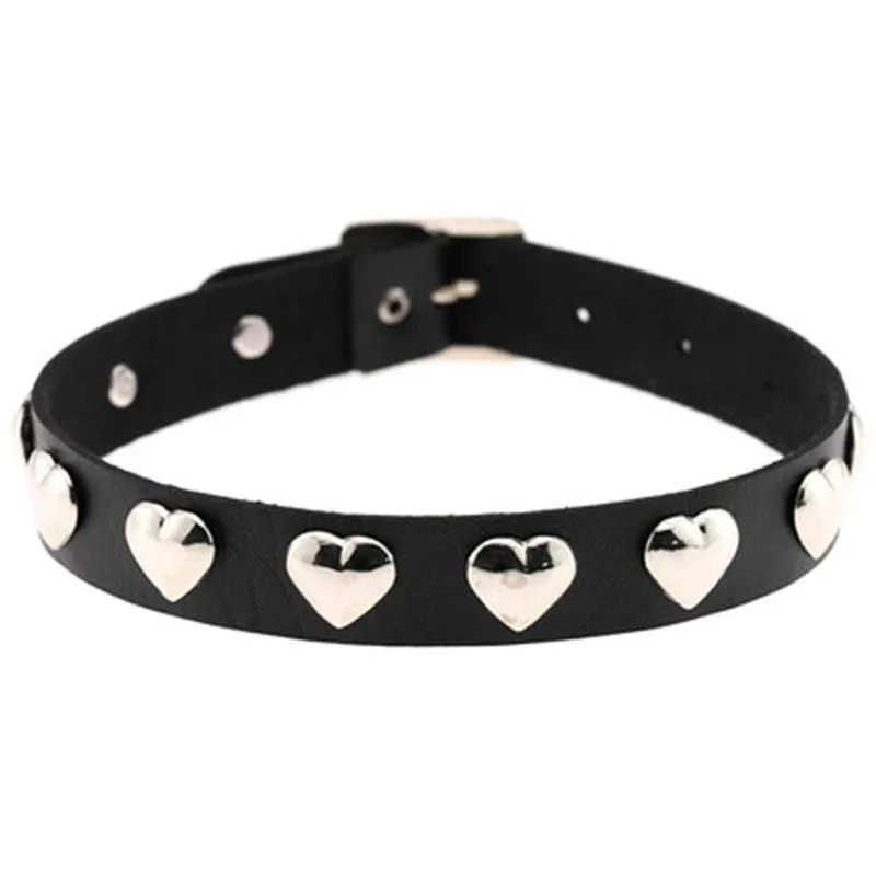 Hearts Buckle Collar SD01346