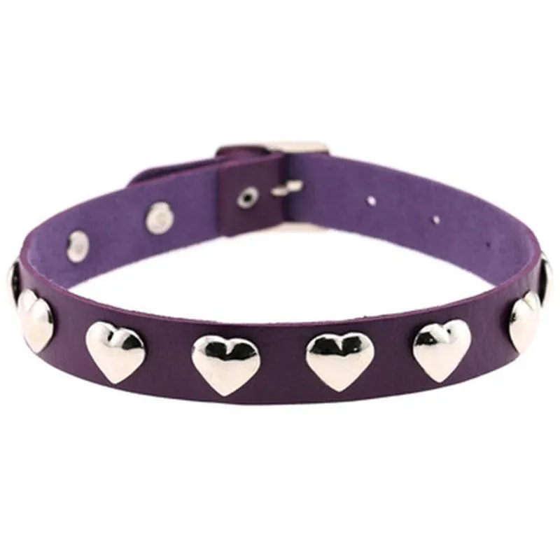 Hearts Buckle Collar SD01346
