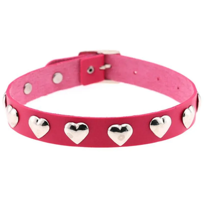 Hearts Buckle Collar SD01346