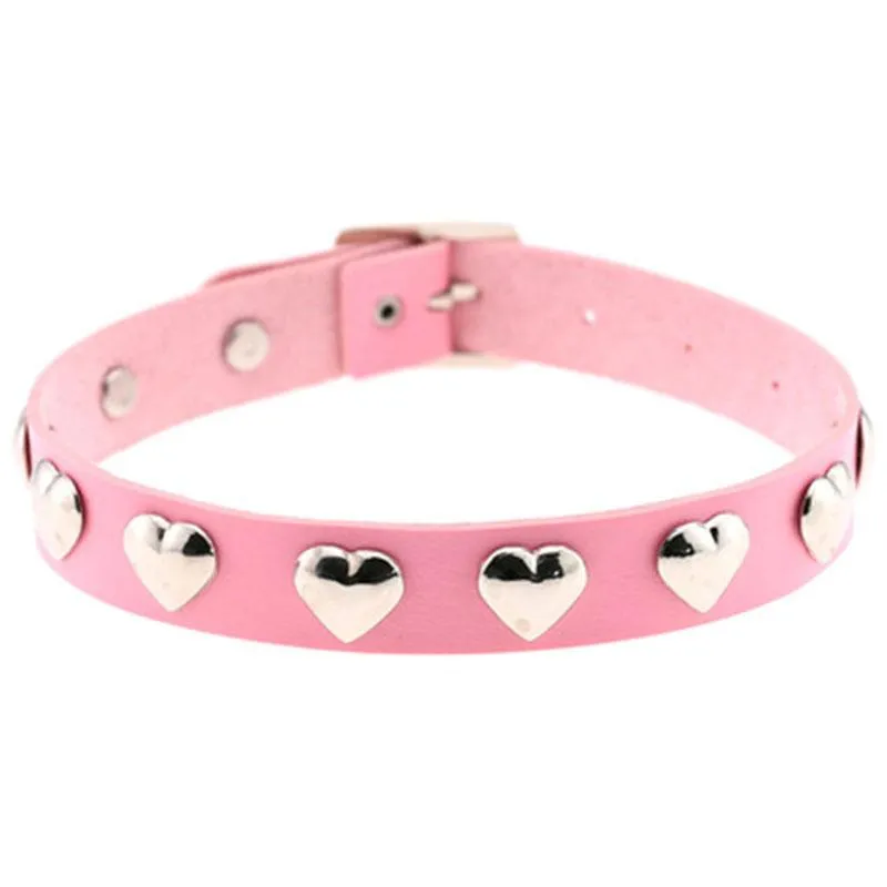 Hearts Buckle Collar SD01346