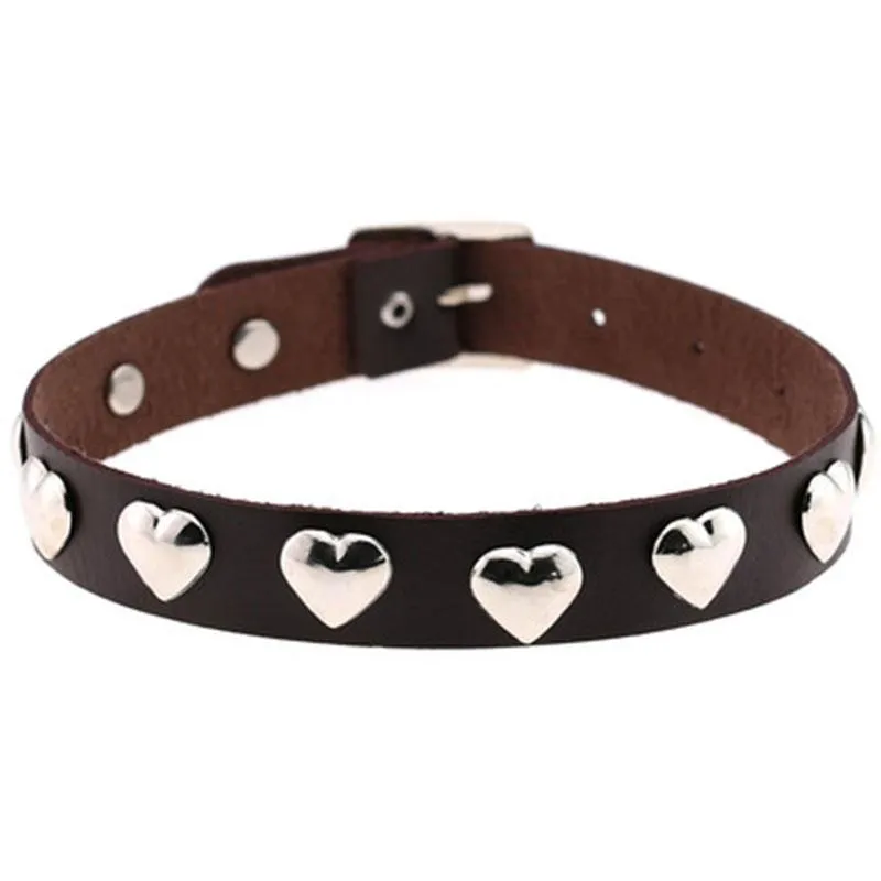 Hearts Buckle Collar SD01346