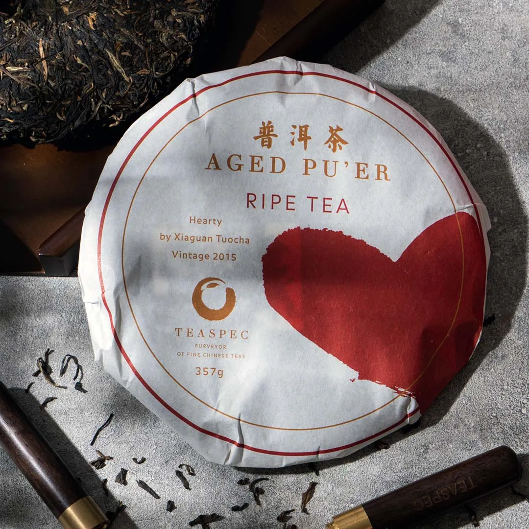 Hearty Ripe Pu’er Compressed Tea Cake (UK delivery only)