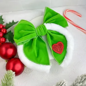His Heart Grew Pre-Tied Fable Bow Strip
