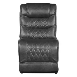 Homelegance Furniture Putnam Armless Chair in Gray 9405GY-AC