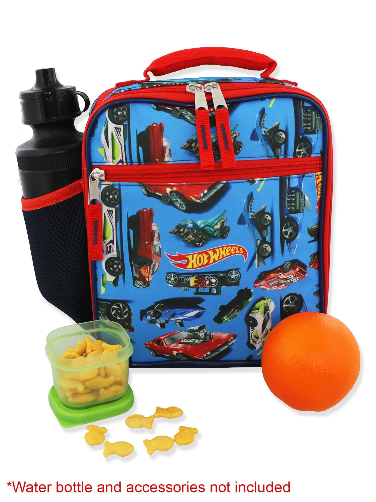Hot Wheels Race Car Soft Insulated School Lunch Box