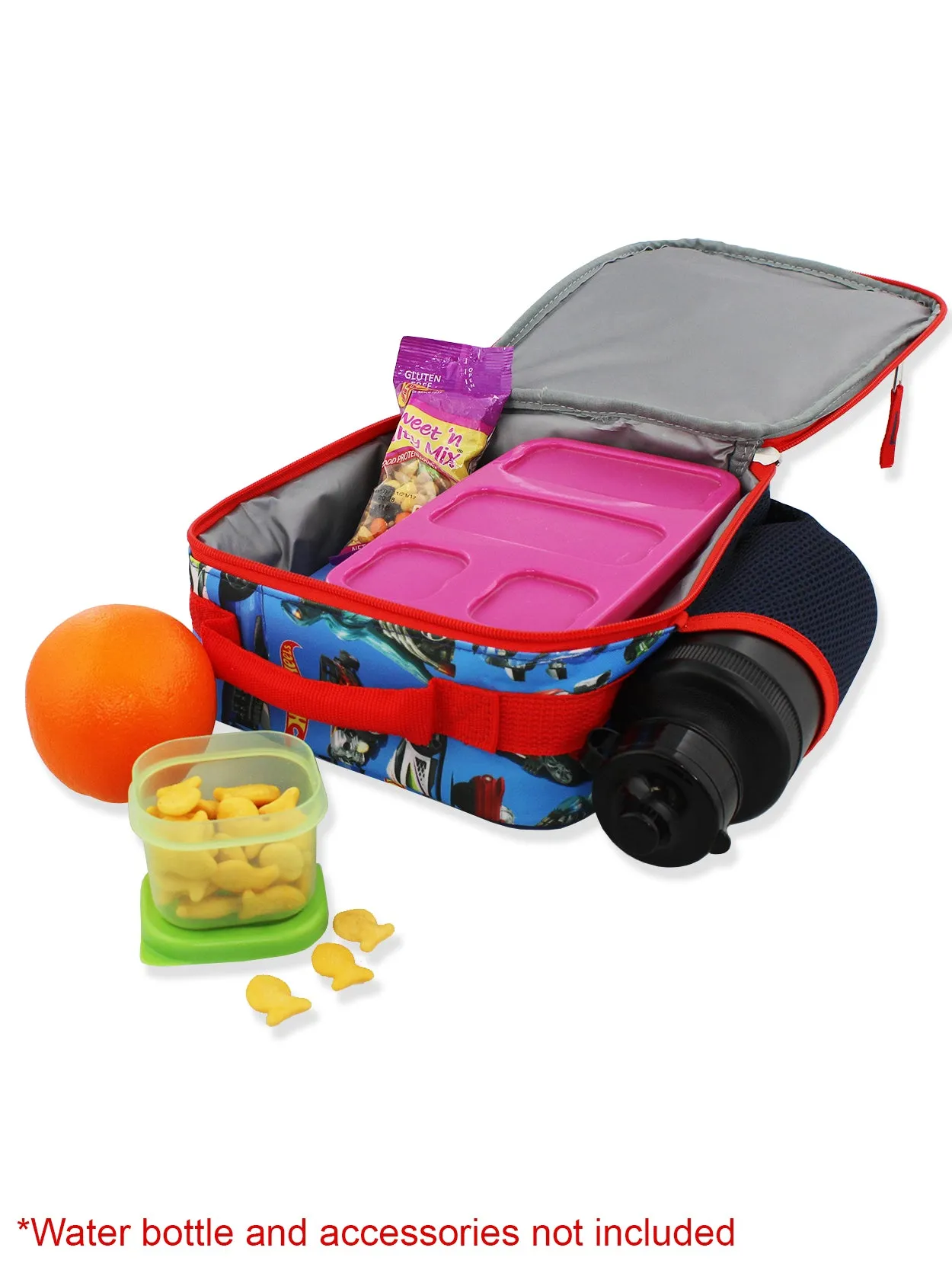 Hot Wheels Race Car Soft Insulated School Lunch Box