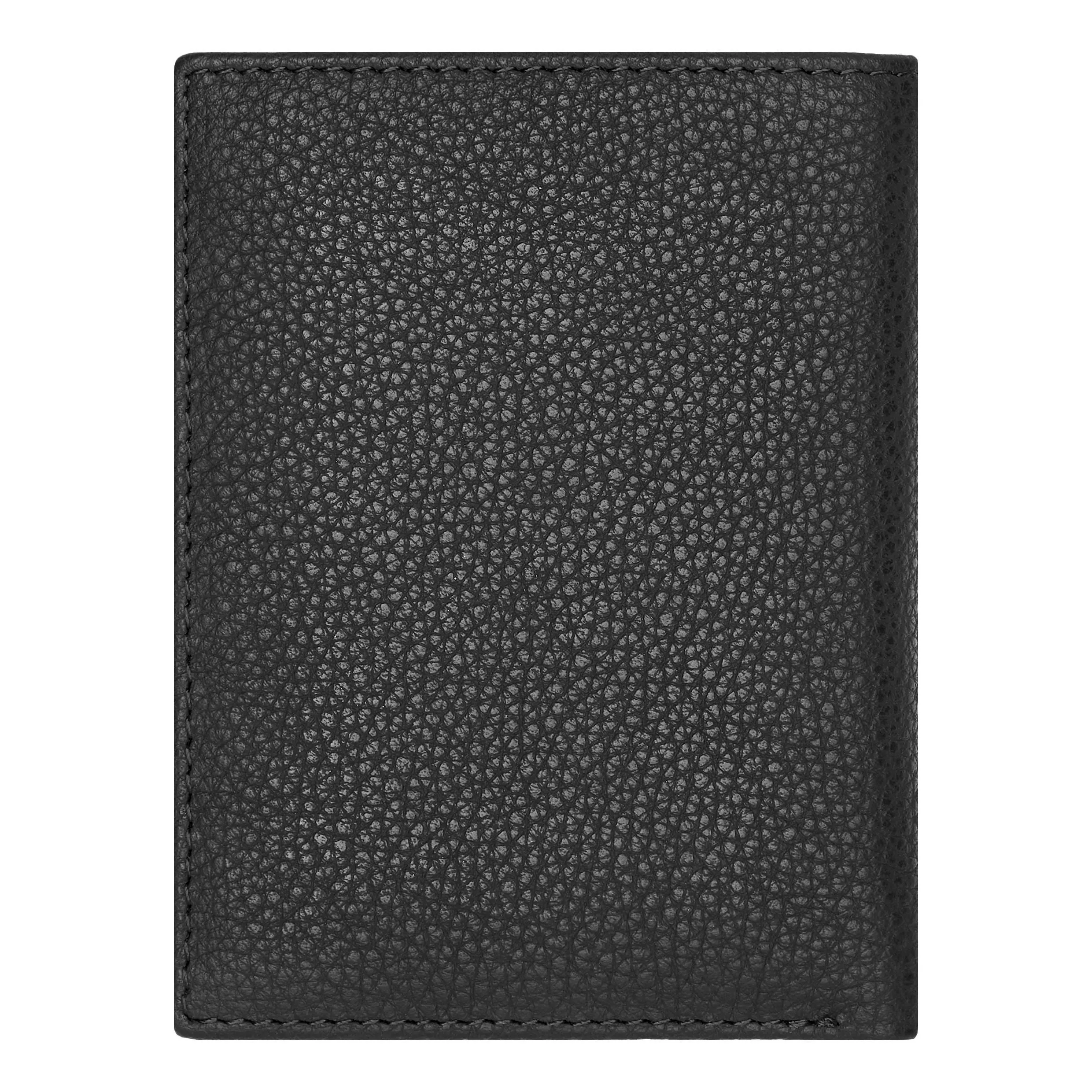 HUGO BOSS HLF416A-Card holder trifold Classic Grained Black