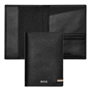 HUGO BOSS HLP421A-Passport holder Iconic Black